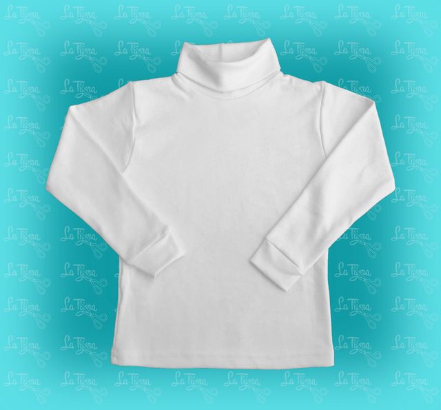 Playera blanca best sale cuello redondo niño